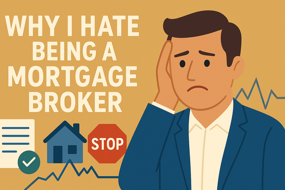 Why I Hate Being a Mortgage Broker post image